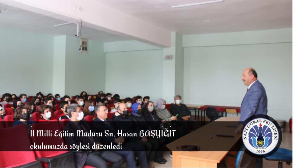İl Milli Eğitim Müdürü Hasan BAŞYİĞİT'in söyleşisi